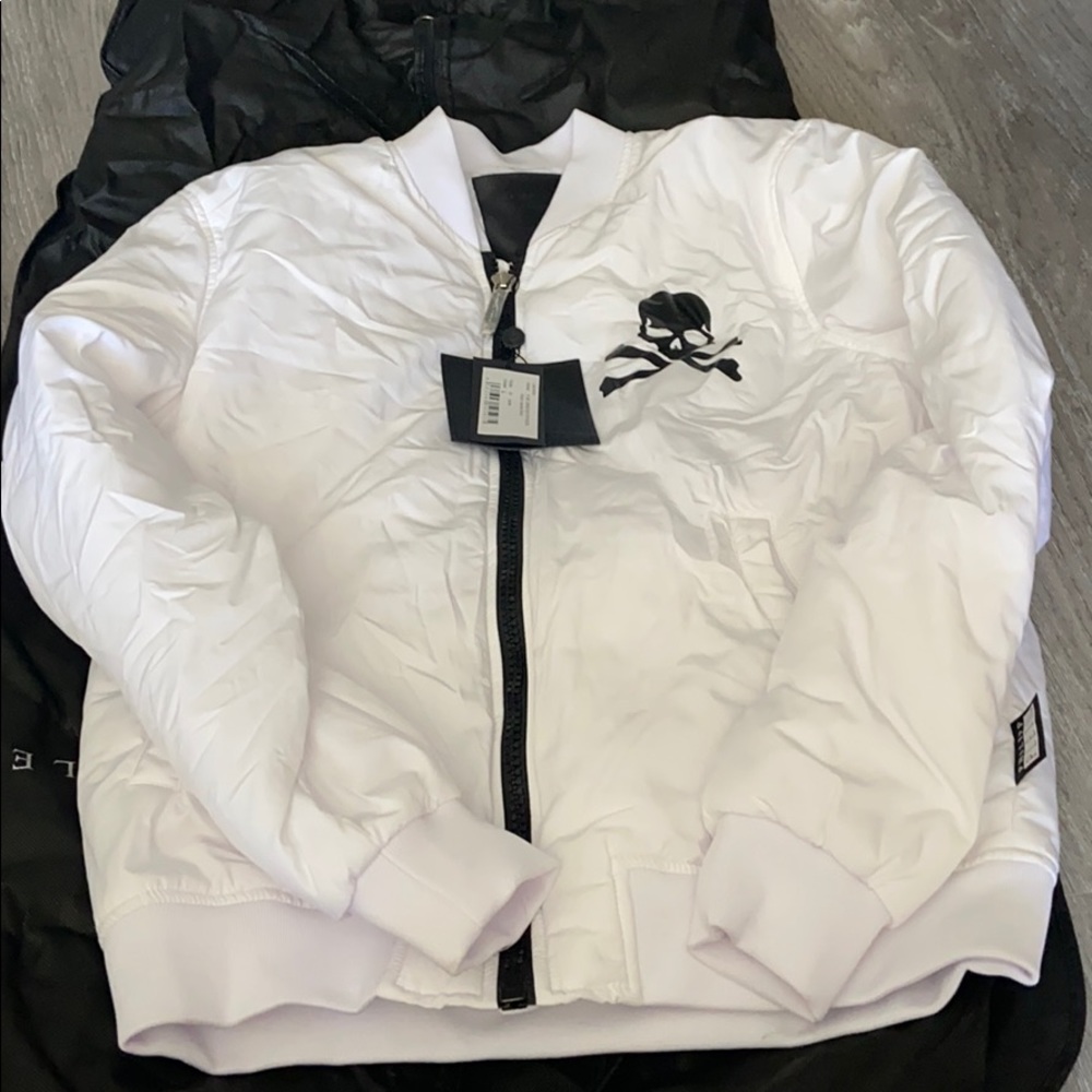 White mens jacket